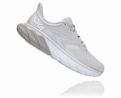 Hoka One One Arahi 5 - Sapatos Largos Mulher - Cinzentas, IJ28509